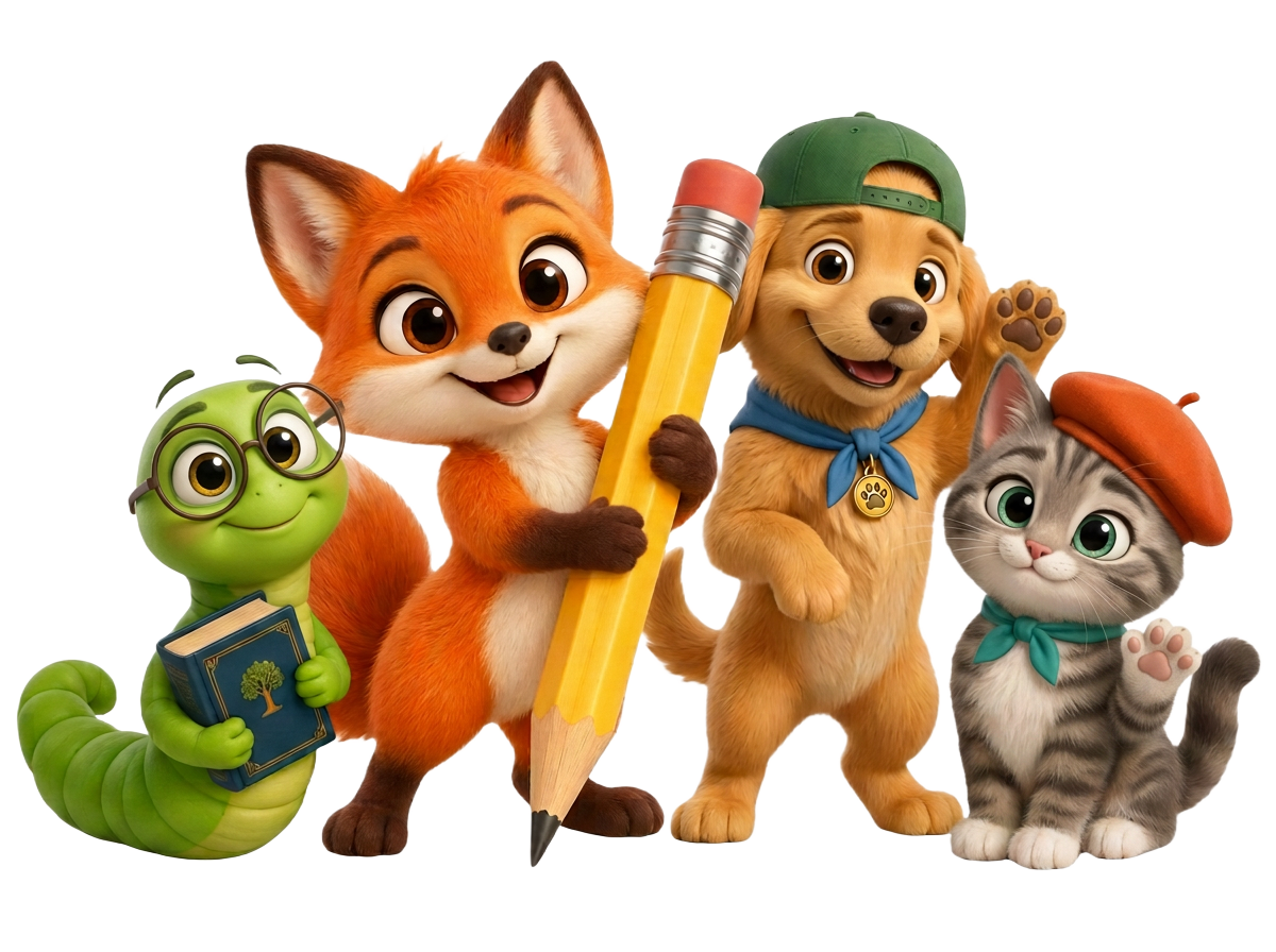 Tilly, Barnaby, Pip and Mimi join the gaming & pixel worlds adventure